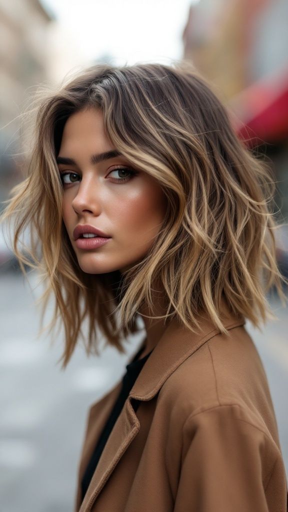 Coiffure mi-longue femme 2025
