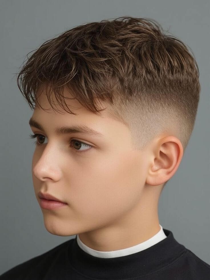 Coupe garçon 12 ans stylée