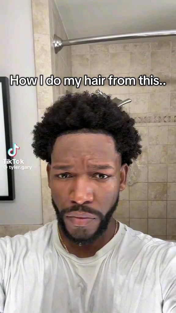 Coupe afro homme tendance