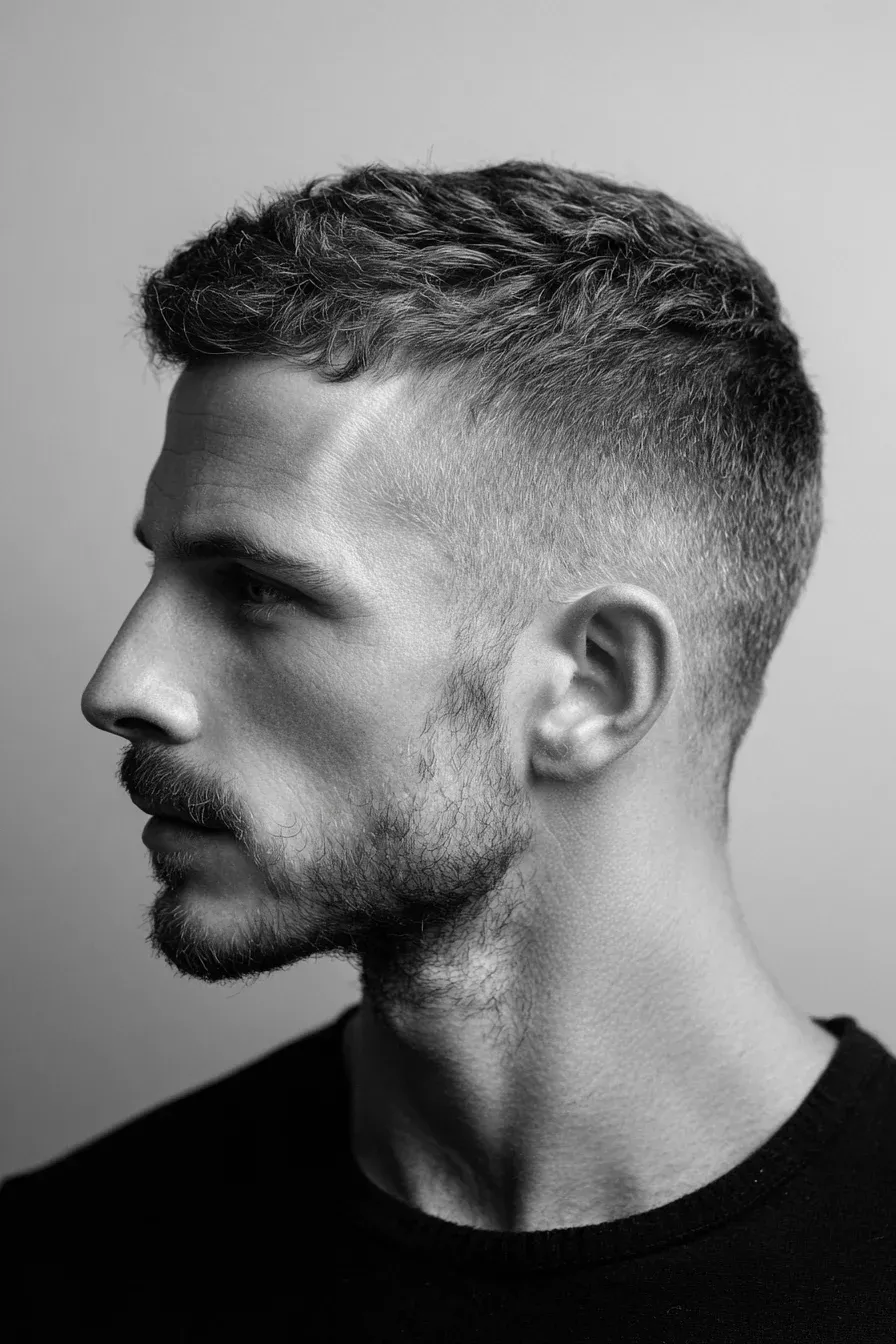 Coupe homme courte classique