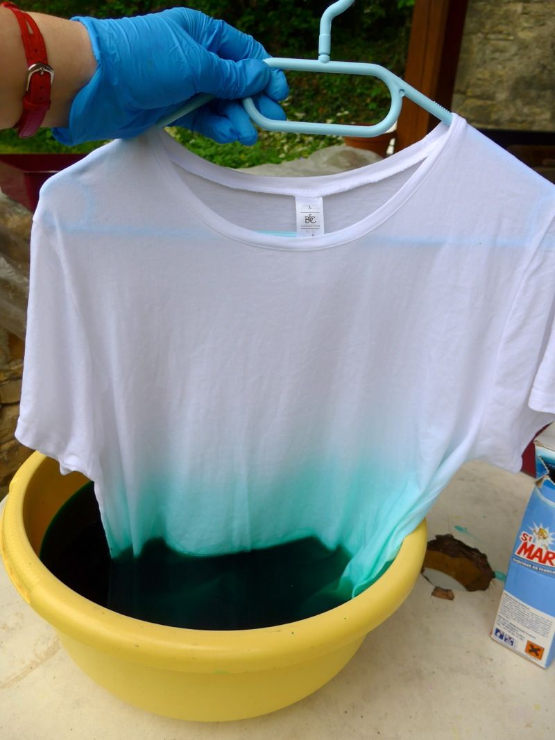 Technique dégradé à blanc