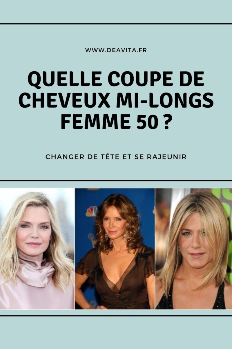 Coupe dégradée effilée 50 ans