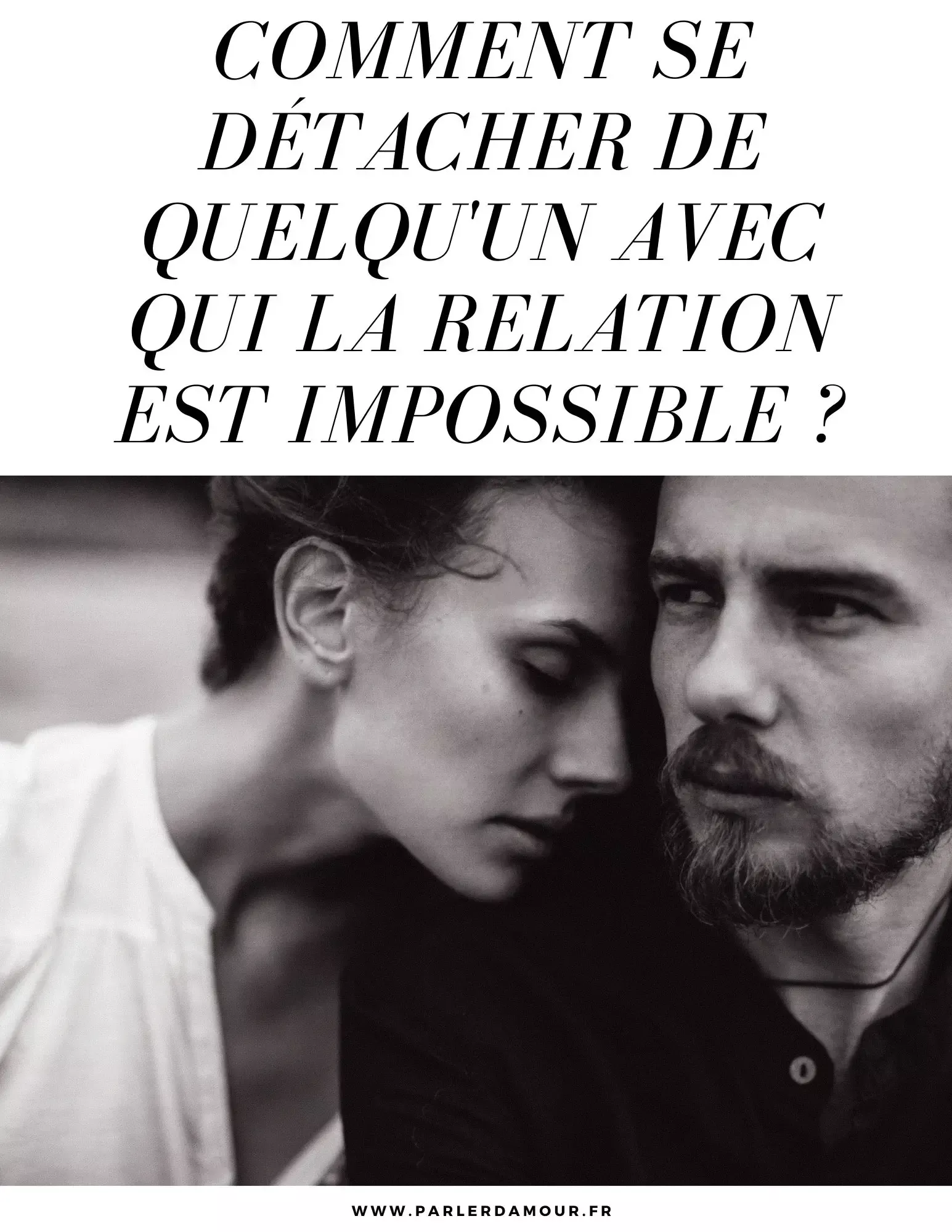 Manque de désir amoureux