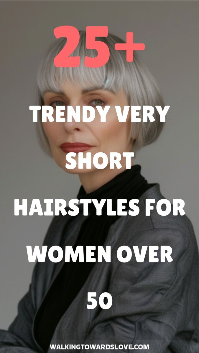 Coupe courte femme 50 ans chic