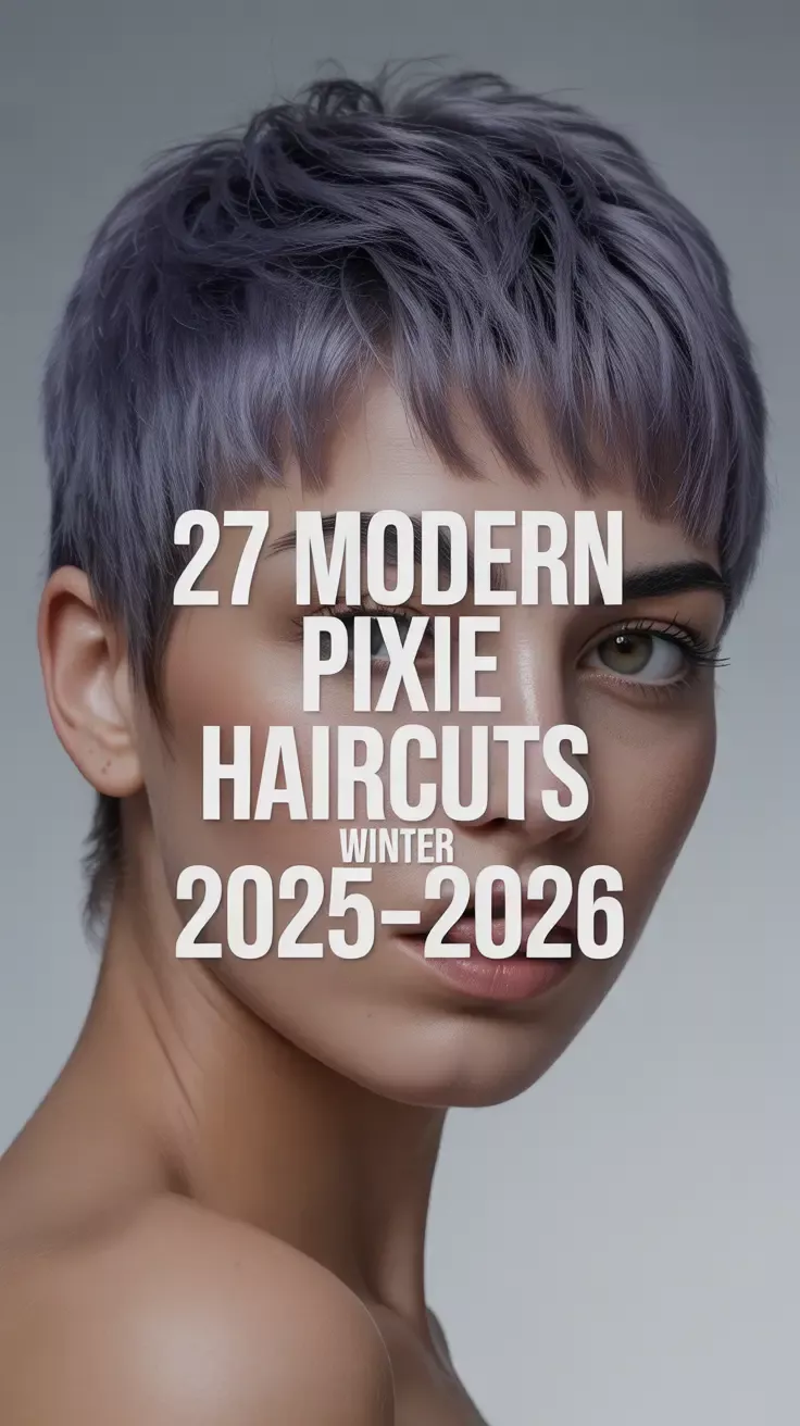 Coupe courte femme moderne