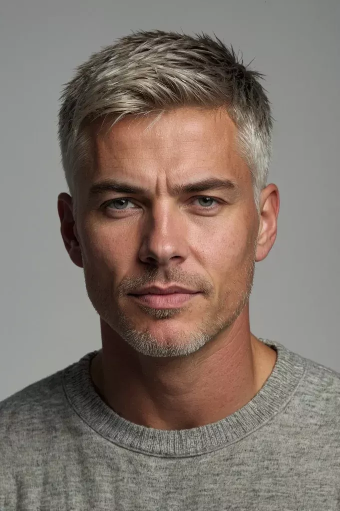 Coupe homme courte classique