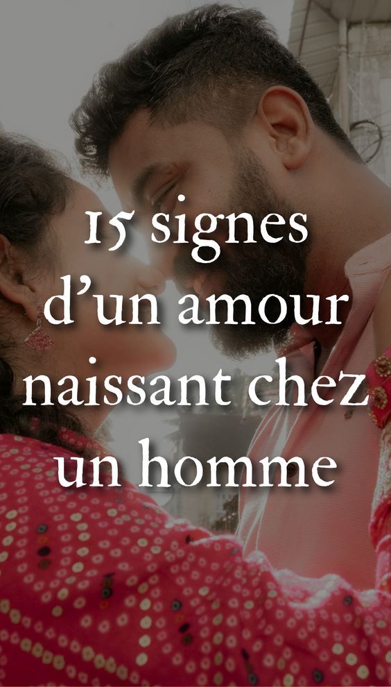 Signes homme marié amoureux