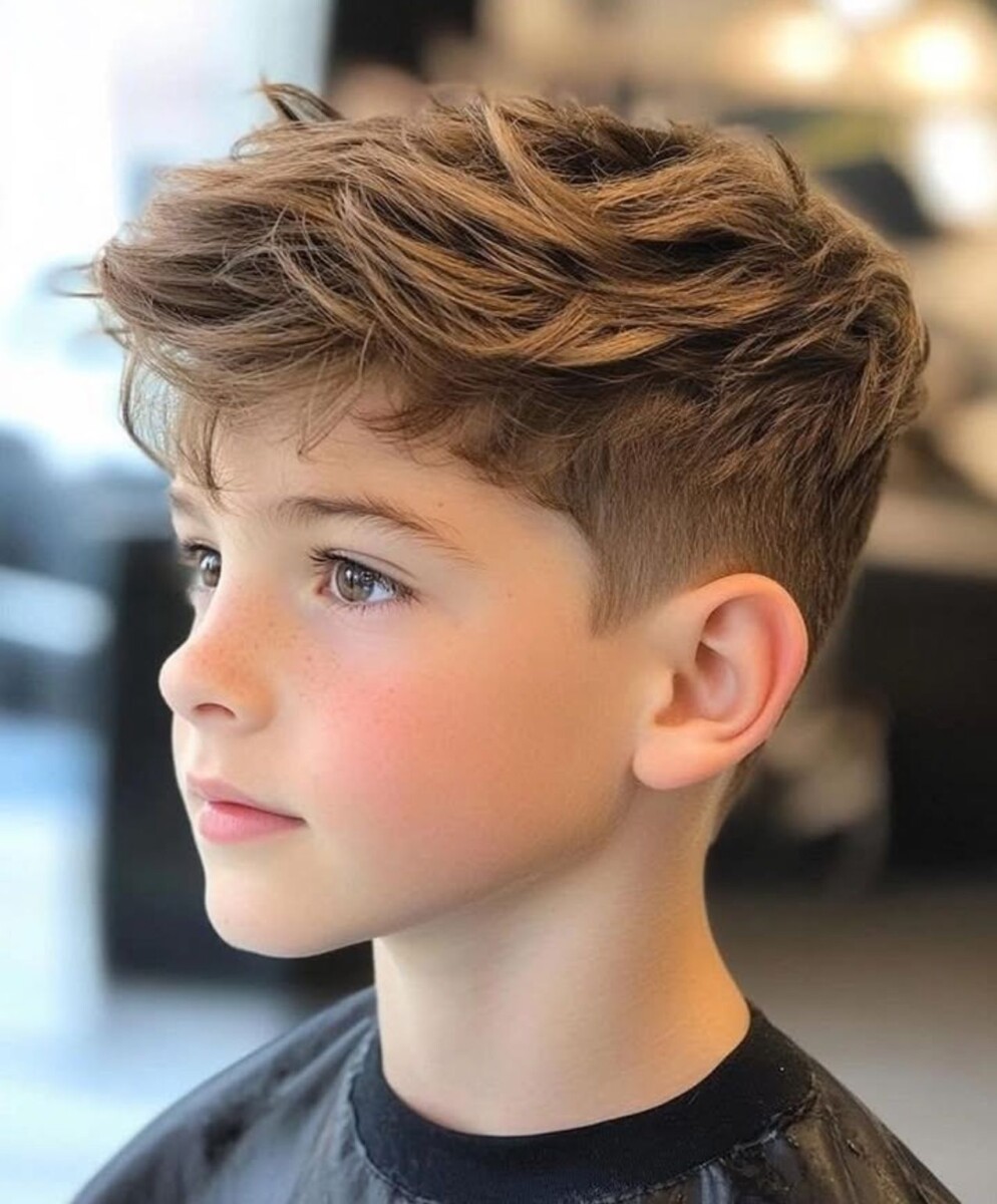 Coupe garçon 12 ans stylée