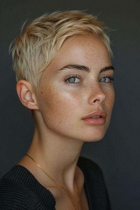 Coupe courte femme moderne