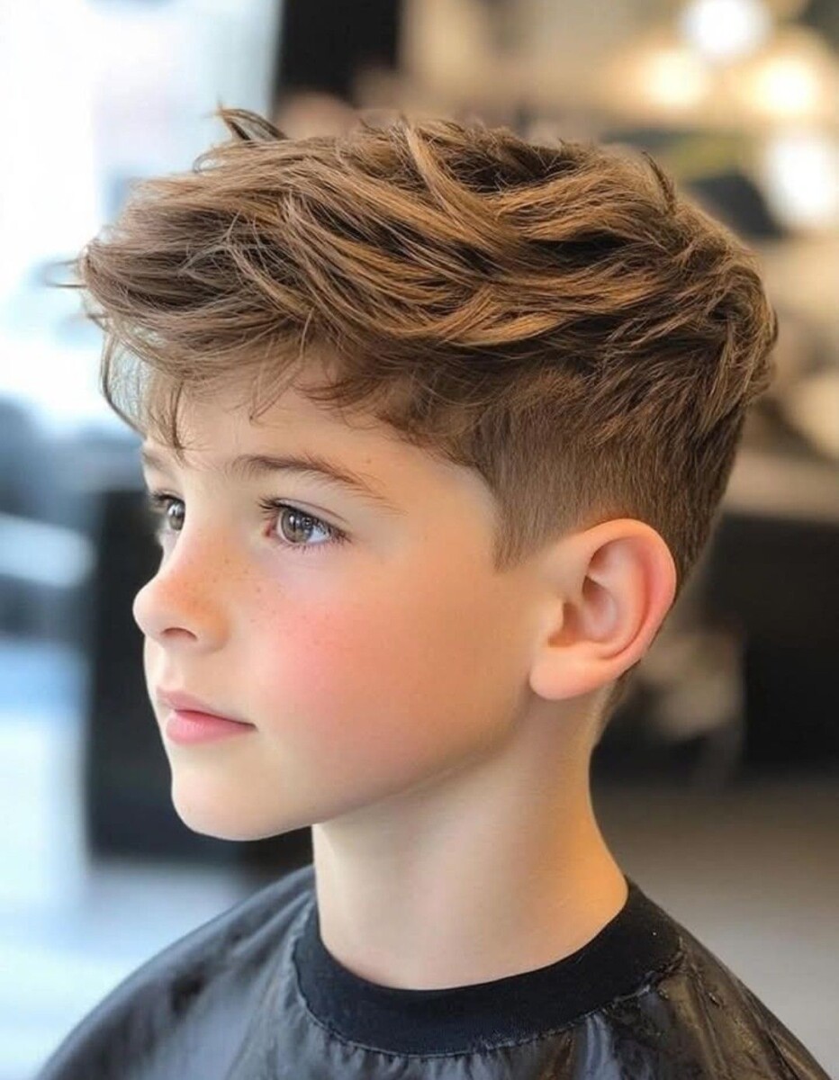 Coupe garçon 12 ans stylée