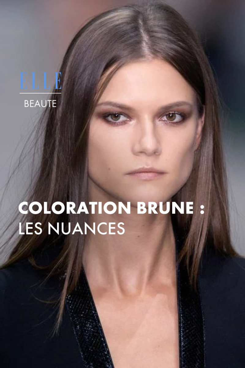 Cheveux brun cendré reflets