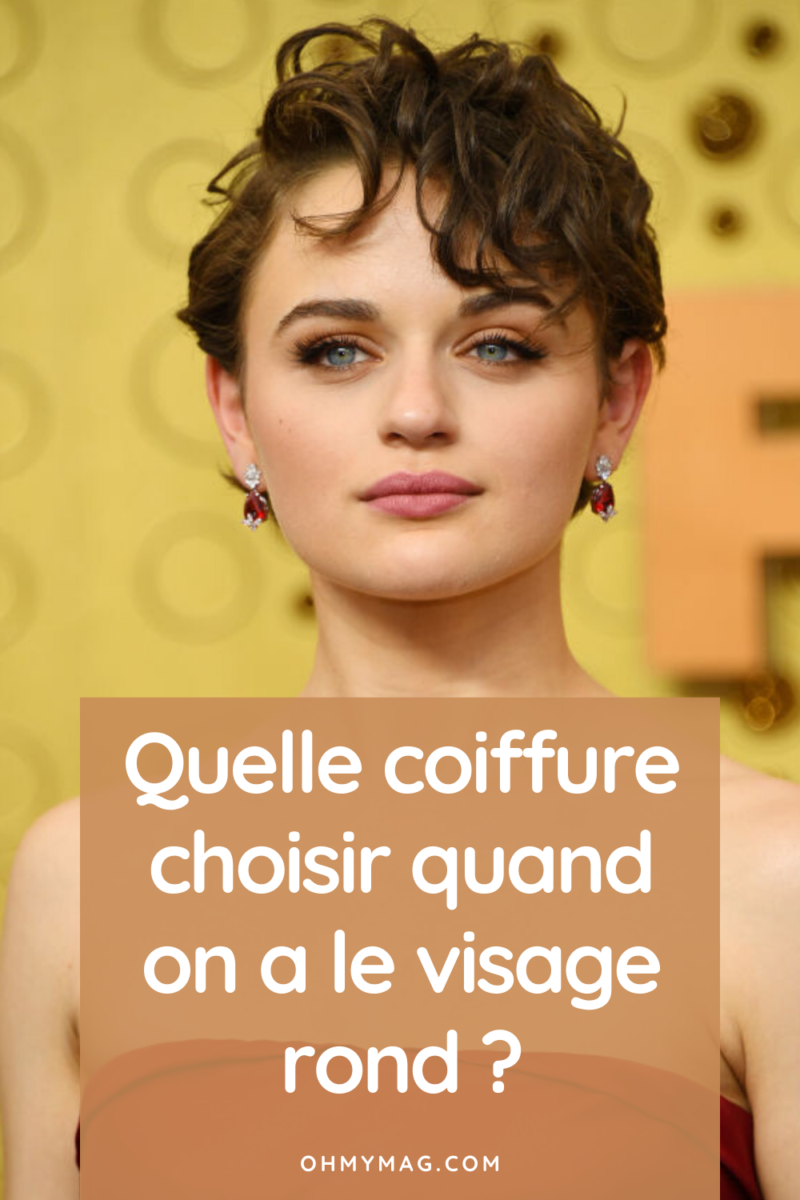 Coiffure visage rond femme