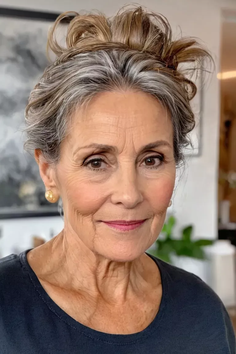 Coiffure rajeunissante 60 ans