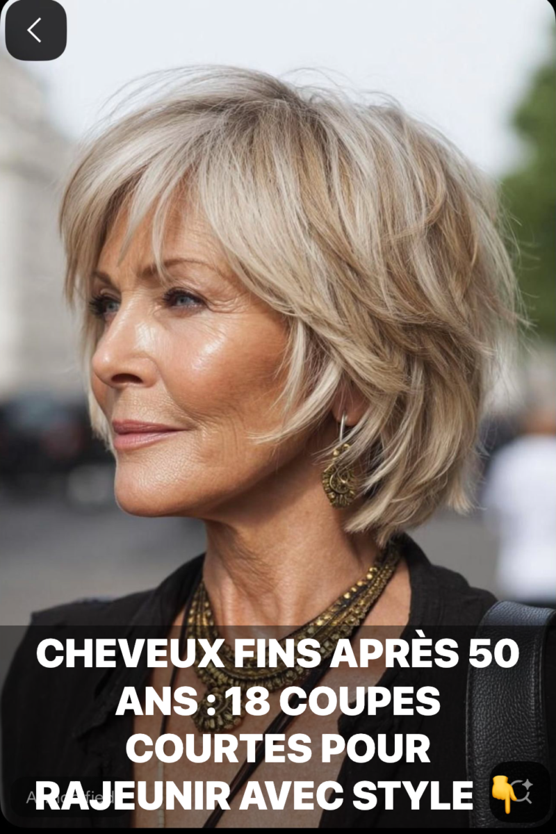 Coiffure femme 50 ans