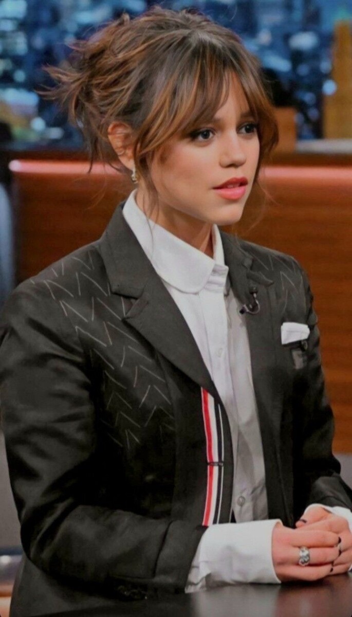 Dégradé effilé frange moderne